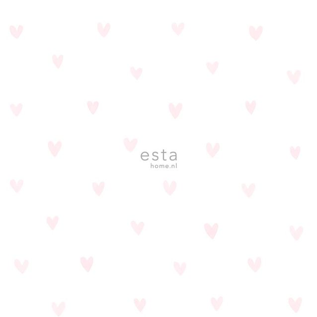 Lastenhuoneen tapetti Esta Little Bandits 138915, 0,53x10,05m, valkoinen/vaaleanpunainen