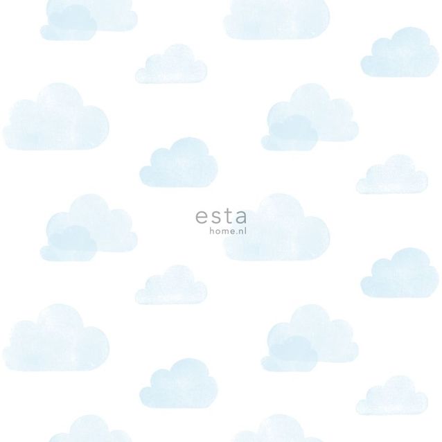 Lastenhuoneen tapetti Esta Little Bandits 138930, 0,53x10,05m, sininen