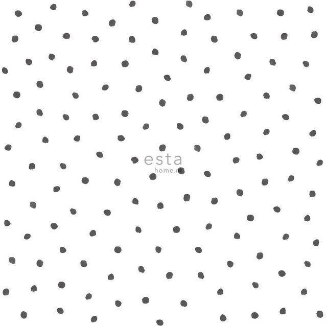 Tapetti Esta Little Bandits 138934 0,53x10,05 m valkoinen/musta