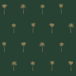 Tapetti Esta Paradise 139160, palmu, vihreä