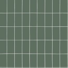 Tapetti Esta Scandi Cool 139031, ruutu, vihreä