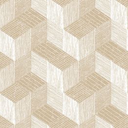 Tapetti Jungle Fever JF3301, puujäljitelmä, 3D, beige