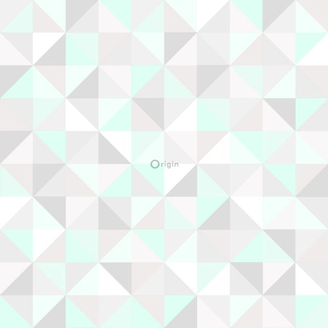 Tapetti Origin Hide & Seek 337206 0,53x10,05 m valkoinen/vihreä/harmaa