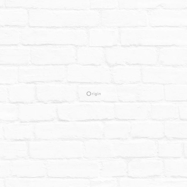 Tiilitapetti Origin Hide & Seek 347486, 0,53x10,05m, valkoinen
