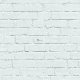 Tiilitapetti Origin Hide & Seek 347487, 0,53x10,05m, vihreä