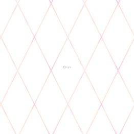 Tapetti Origin Hide & Seek 347493, graafinen/geometrinen, romanttinen, valkoinen/vaaleanpunainen