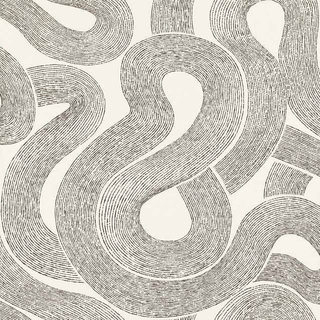 Tapetti Sandberg Zen mustavalkoinen 805-01, 0.53x10.05m, non-woven