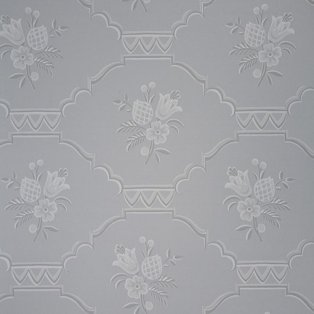 Tapetti Sandudd Arkiv 5129-3, 0,53x11,2m, harmaa/valkoinen, non-woven