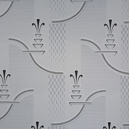 Tapetti Sandudd Arkiv 5131-3, 0,53x11,2m, non-woven, Art Deco, harmaa