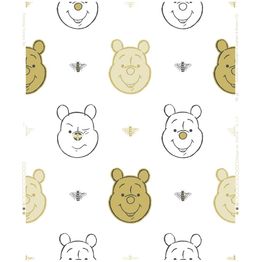 Lastenhuoneen tapetti Sandudd Bee Winnie the Pooh 106604, Disney, beige