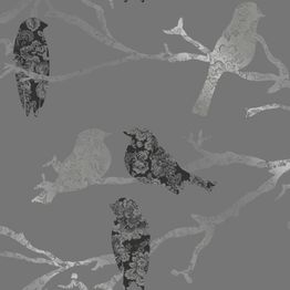 Tapetti Decor Maison Belle 5336-4, harmaa/musta, non-woven