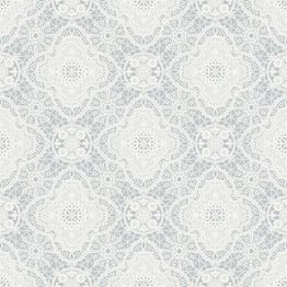 Tapetti Decor Maison Belle 5338-2, non-woven, maalaisromanttinen, harmaa/hopea