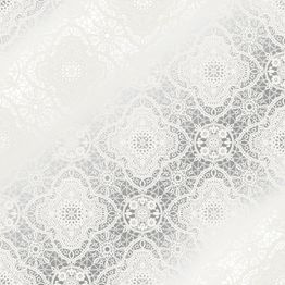 Tapetti Decor Maison Belle 5338-5, non-woven, maalaisromanttinen, hopea/valkoinen