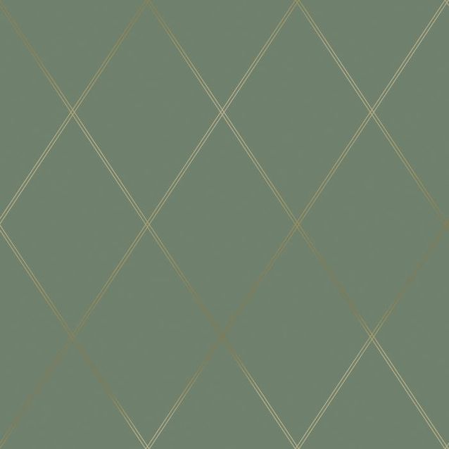 Tapetti Decor Maison Belle 5343-4 0,53x10,05 m vihreä/kulta non-woven