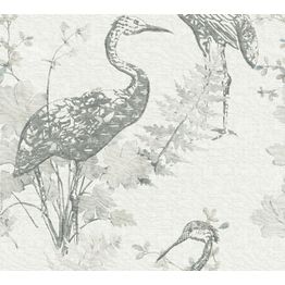 Tapetti Sandudd Four Seasons 360922, non-woven, luonto, vintage, harmaa/beige