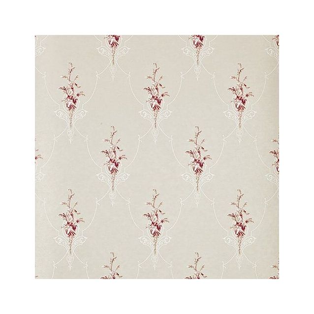 Tapetti Sandudd Isoäidin aikaan 4833-4, 0,53x10,05m, valkoinen/punainen, non-woven