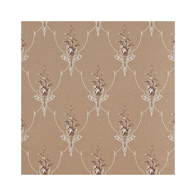 Tapetti Sandudd Isoäidin aikaan 4833-7, 0,53x10,05m, ruskea, non-woven