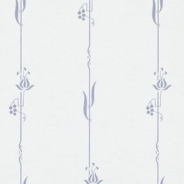 Tapetti Sandudd Isoäidin aikaan 4834-1, 0,46x10,05m, Art Deco, jugend, vaaleansininen, non-woven