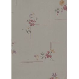 Tapetti Sandudd Isoäidin aikaan 4842-3, non-woven, vintage, harmaa