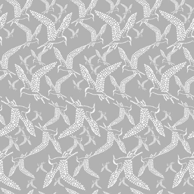 Tapetti Sandudd Ivana Helsinki 5246-1, 0,53x10,05m, harmaa/valkoinen, non-woven