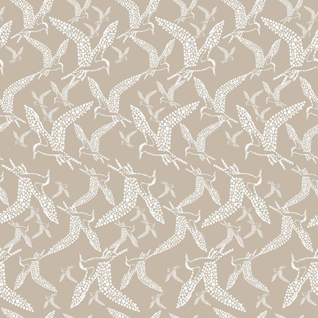 Tapetti Sandudd Ivana Helsinki 5246-4, 0,53x10,05m, beige/valkoinen, non-woven