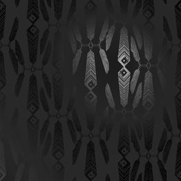 Tapetti Sandudd Ivana Helsinki Indian Summer 5248-5, non-woven, tumma grafiitti/helmiäinen