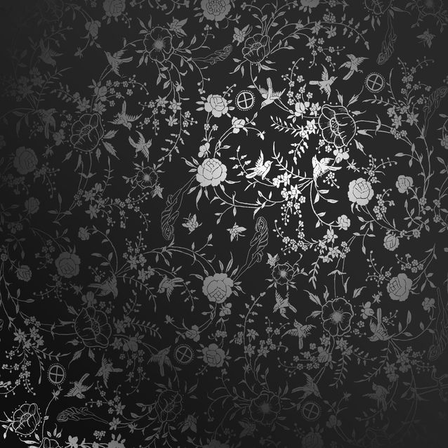 Tapetti Sandudd Ivana Helsinki 5249-5, 0,53x10,05m, musta/hopea, non-woven