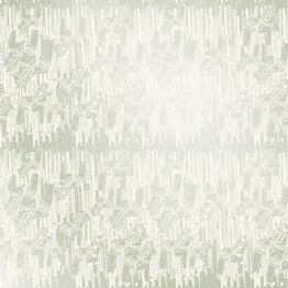 Tapetti Sandudd Ivana Helsinki Karuselli 5425-5, helmiäinen/vihreä, non-woven