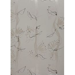 Tapetti Sandudd Jukka Rintala 5119-2, non-woven, romanttinen, valkoinen/helmiäinen