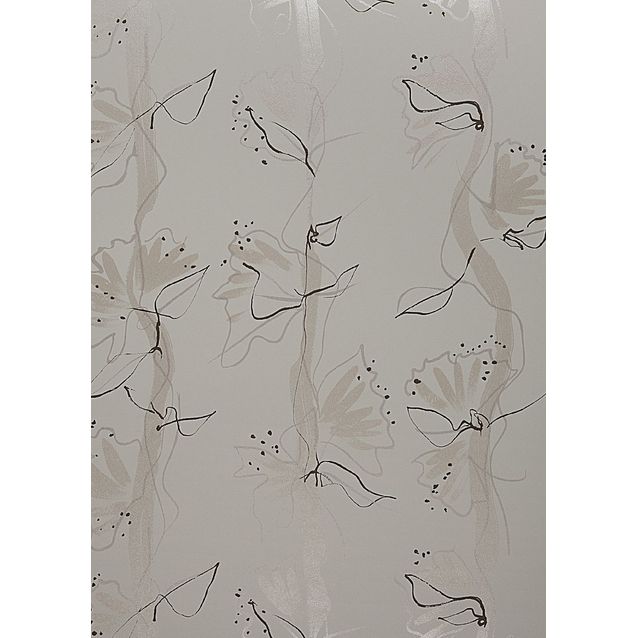 Tapetti Sandudd Jukka Rintala 5119-2, 0,53x10,05m, valkoinen/helmiäinen, non-woven