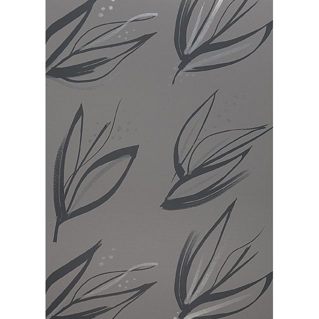 Tapetti Sandudd Jukka Rintala 5120-2, 0,53x10,05m, harmaa/hopea, non-woven