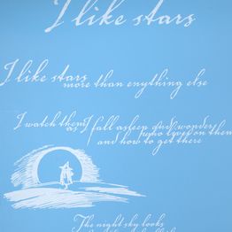 Lastenhuoneen tapetti Sandudd Moomin 5162-5, 0,53x11,2m, sininen/valkoinen, non-woven