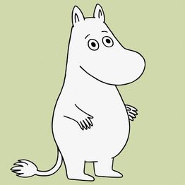 Lastenhuoneen tapetti Sandudd Moomin 5181-3, 0,53x11,2m, vihreä, non-woven