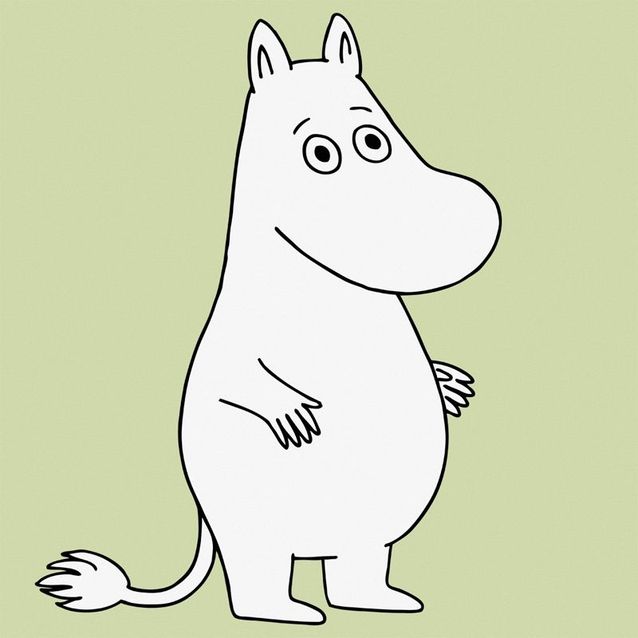 Lastenhuoneen tapetti Sandudd Moomin 5181-3, 0,53x11,2m, vihreä, non-woven
