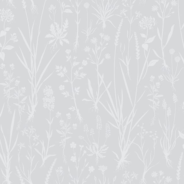 Tapetti Sandudd Rantaniitty 5312-1, 0,53x11,20 m, harmaa/valkoinen, non-woven