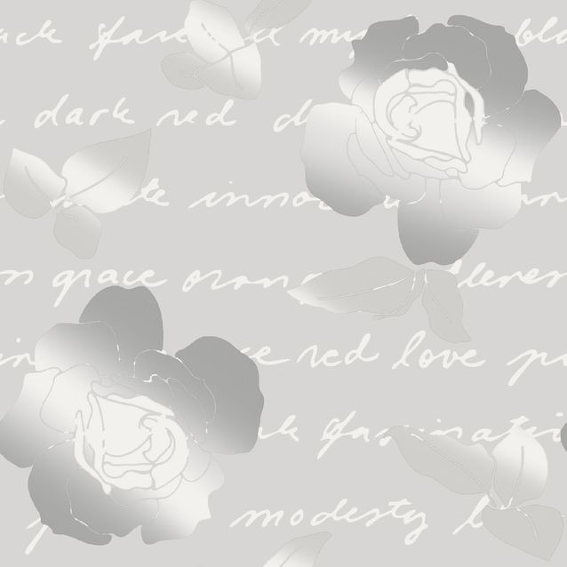 Tapetti Sandudd Rolleri 9 5279-1, 0,53x11,2m, harmaa/hopea, non-woven