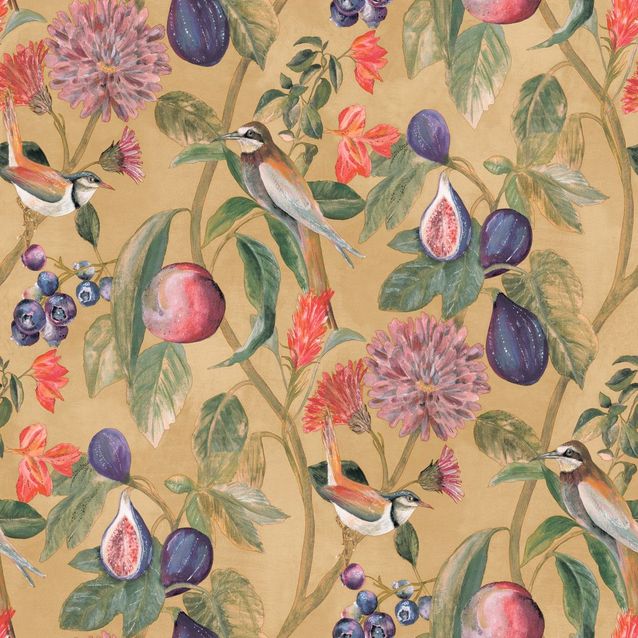 Tapetti Utupia Aruba Ochre 91080 0,53x10,05