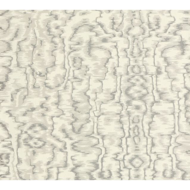 Tapetti 1838 Wallcoverings Avington harmaa/hopea 0,52x10,05 m