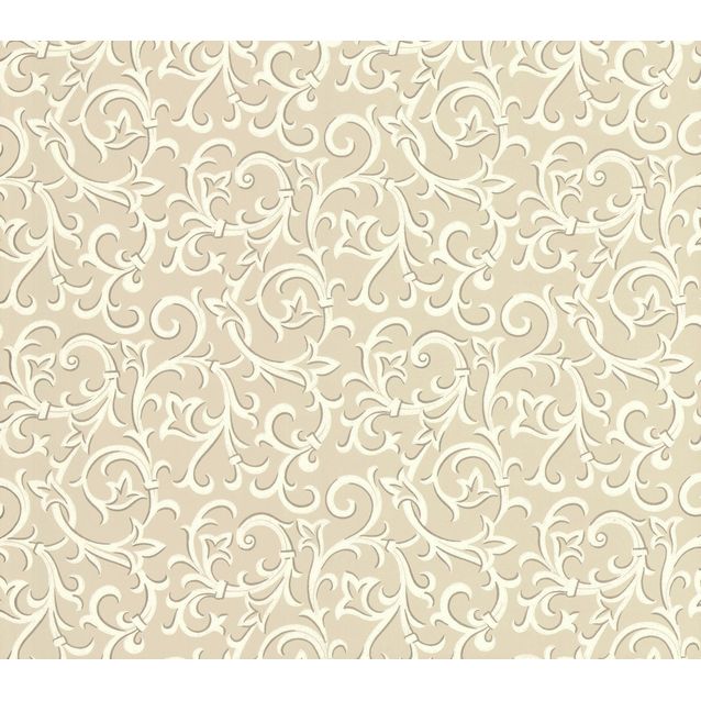 Tapetti 1838 Wallcoverings Brodsworth beige 0,52x10,05 m