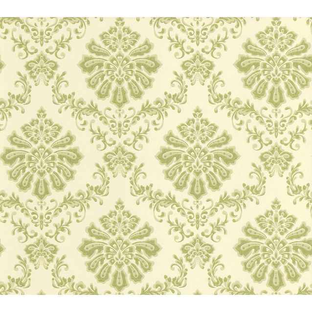 Tapetti 1838 Wallcoverings Broughton vihreä 0,52x10,05 m