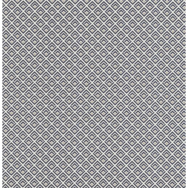 Tapetti 1838 Wallcoverings Gio harmaa 0,52x10,05 m