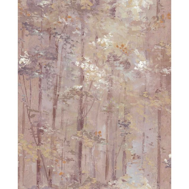 Tapetti 1838 Wallcoverings Glade punertava 0,52x10,05 m