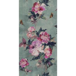 Tapetti 1838 Wallcoverings Madama Butterfly, romanttinen, vihreä