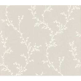 Tapetti 1838 Wallcoverings Milton, kasvi, romanttinen, harmaa