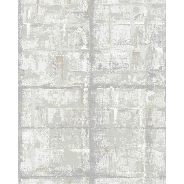 Tapetti 1838 Wallcoverings Patina harmaa 0,52x10,05 m