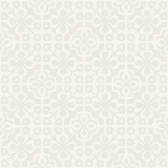 Tapetti Azulejos Tiles 128041 0,53x10,05 m valkoinen/helmiäishopea non-woven