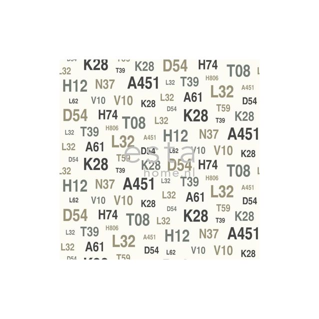 Tapetti Emblems 136441 0,53x10,05 m ruskea/harmaa non-woven