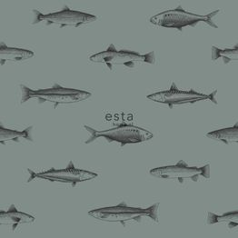 Tapetti Esta Regatta Crew Surf Edition 128874, harmaa/musta