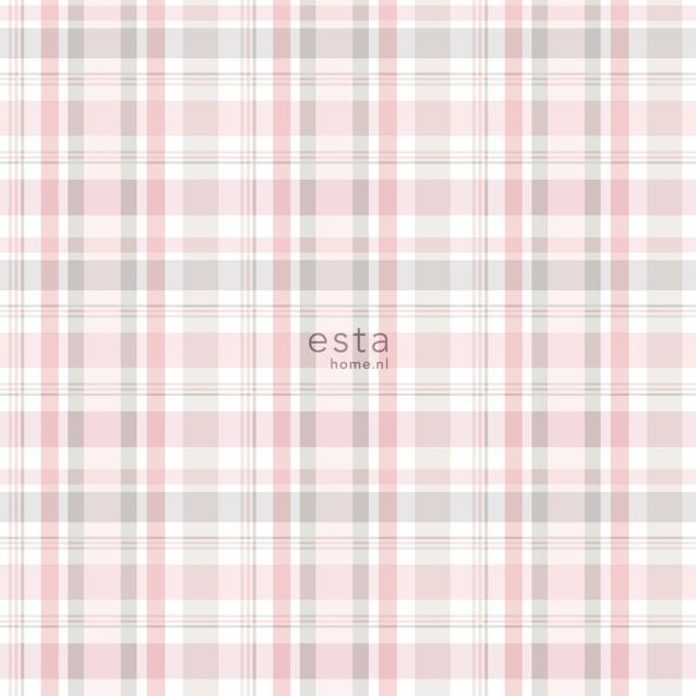 Tapetti Esta Regatta Crew Surf Edition 138953 0,53x10,05 m vaaleanpunainen