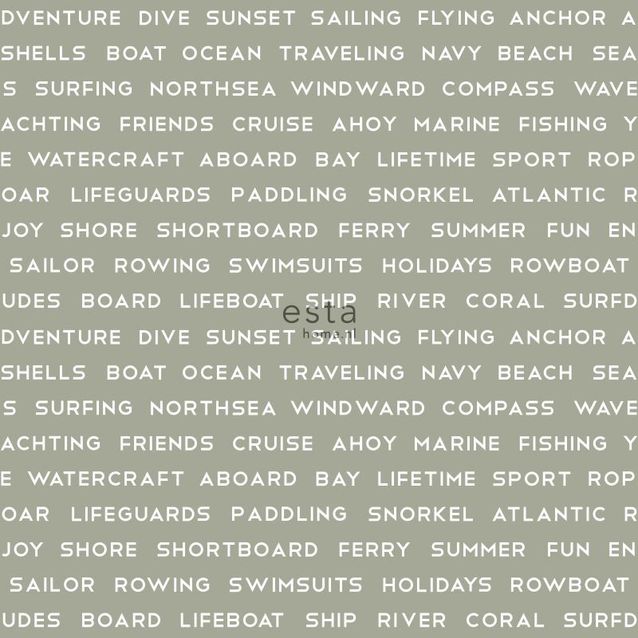 Tapetti Esta Regatta Crew Surf Edition 138959 0,53x10,05 m vihreä